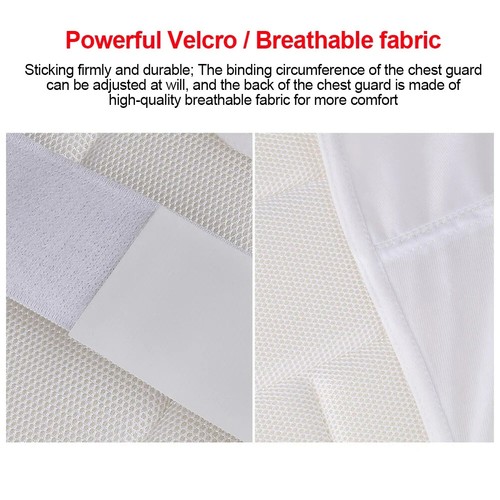 Taekwondo Protector Vest Adjustable Karate Chest Guard MartialArt Heavy Punching - Picture 6 of 16