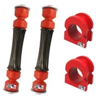 4pc Front Suspension Stabilizer Link& bushing Fits Cadillac, GMC, Chevy, K700538