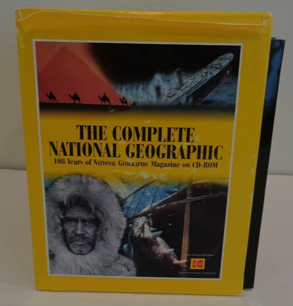 National Geographic 108 Years CD-ROM