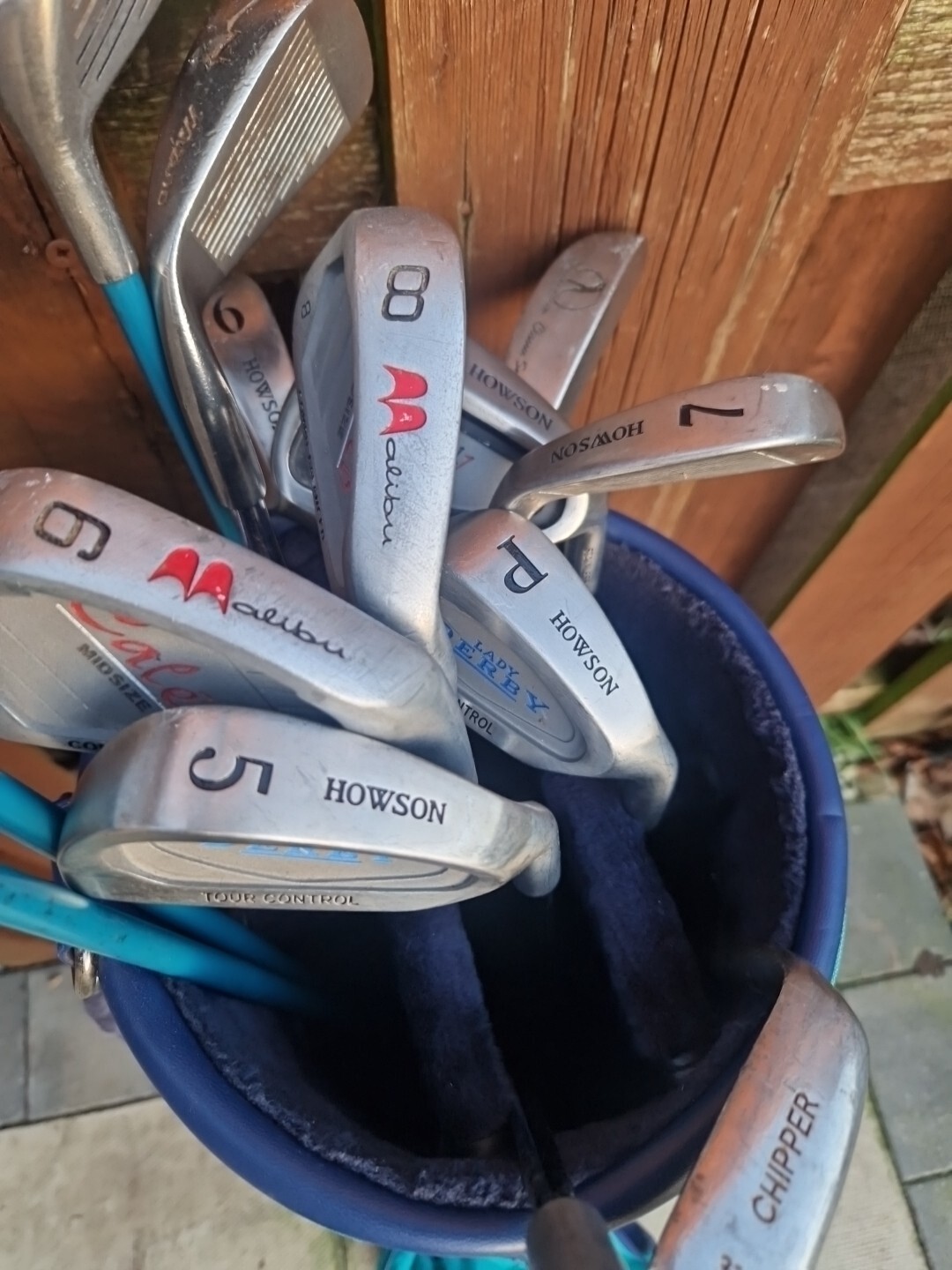 Great Starter Full Set Right Handed Golf Clubs And Bag Mixed Brands eBay