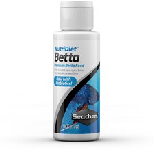 Seachem NutriDiet Betta 30 grams Probiotic Betta Fish Food Pellets