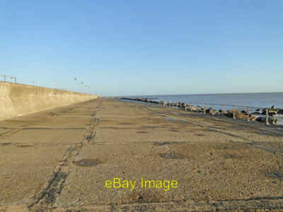 Photo 6x4 North Sea Wall near the waste outfall from the Birds Eye factor c2015