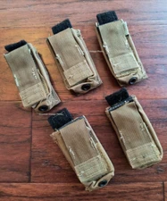 5 MAGAZINE POUCH PISTOL COYOTE f 9MM MULTITOOL ALLIED INDUSTRIES USMC FSBE