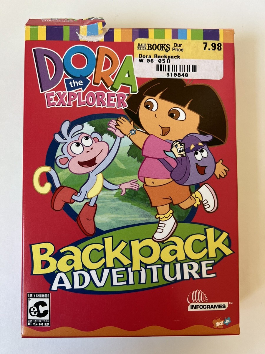 Dora the Explorer: Backpack Adventure PC Game (Windows/Mac) 2002