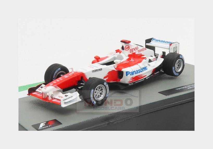 1:43 EDICOLA Toyota F1 Tf104B #16 2004 Jarno Trulli White