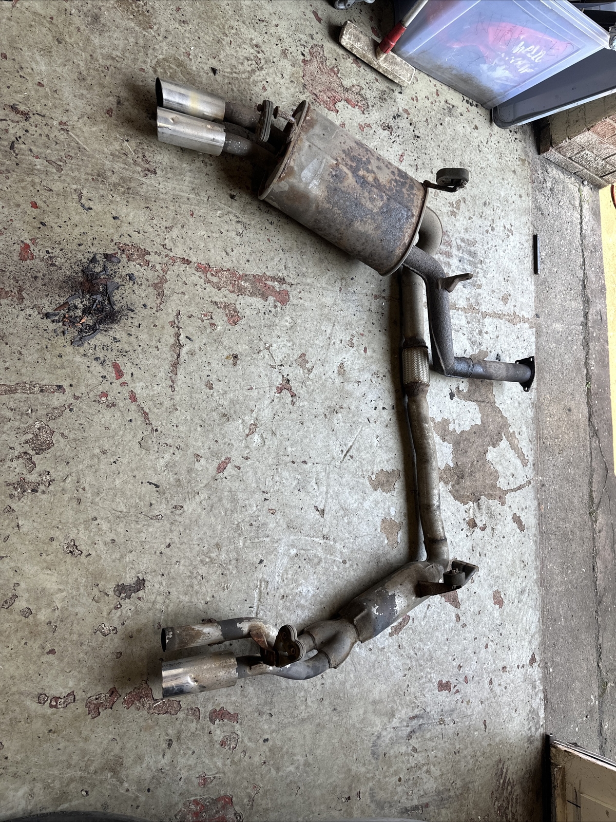 mitsubishi GTO n/a back box exhaust twin eBay
