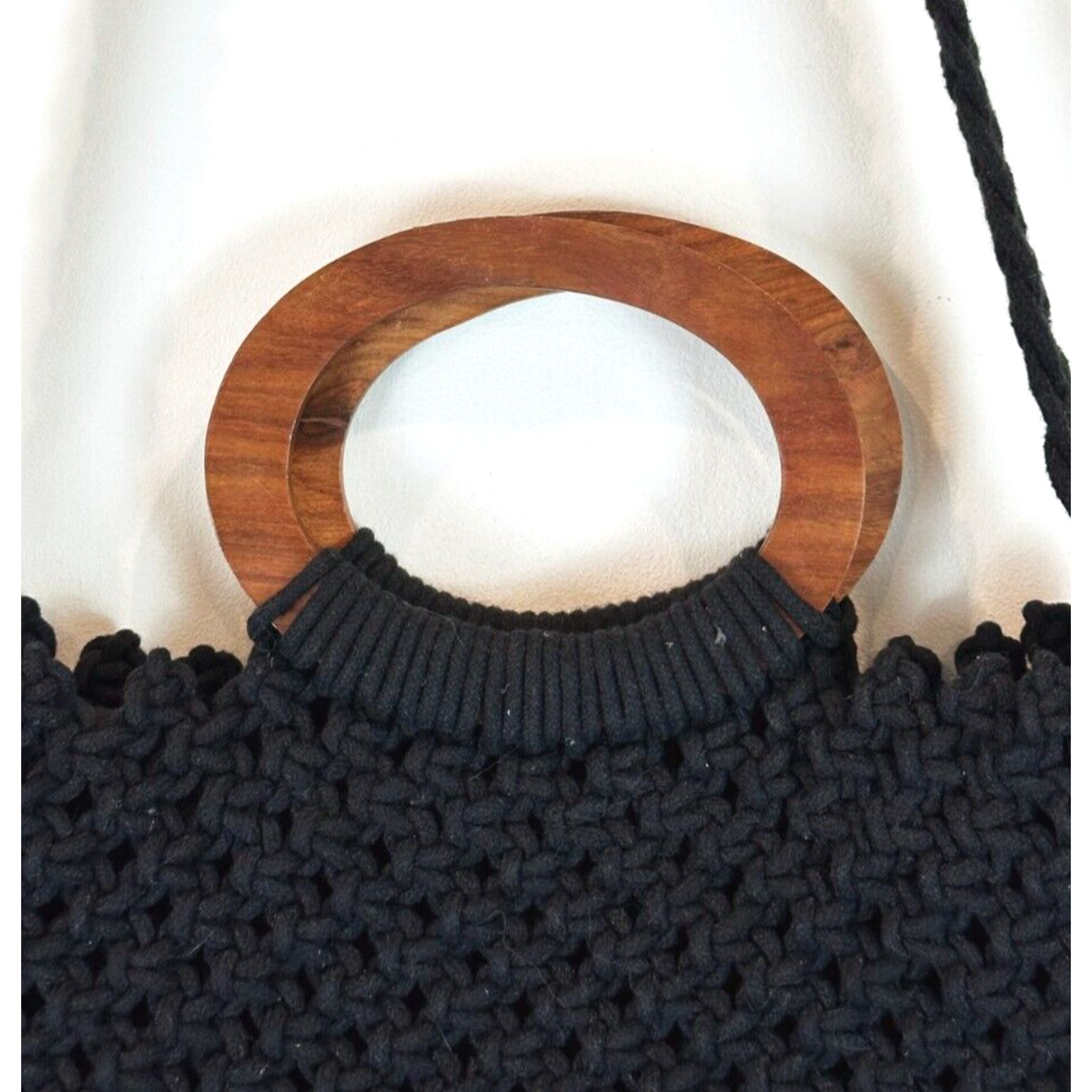 Danielle Nicole Crochet Boho Shoulder Bag Bag Hip… - image 7