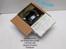 UNIMEASURE HX-VP420-300-NJC037-E3-N6-L3M Velocity  Position Transducer (NEW).