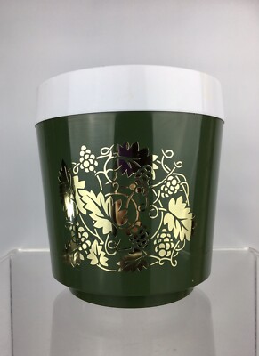 Stewart grün Eiskübel Vorratsdose Weinrebe Design Vintage Mid Century