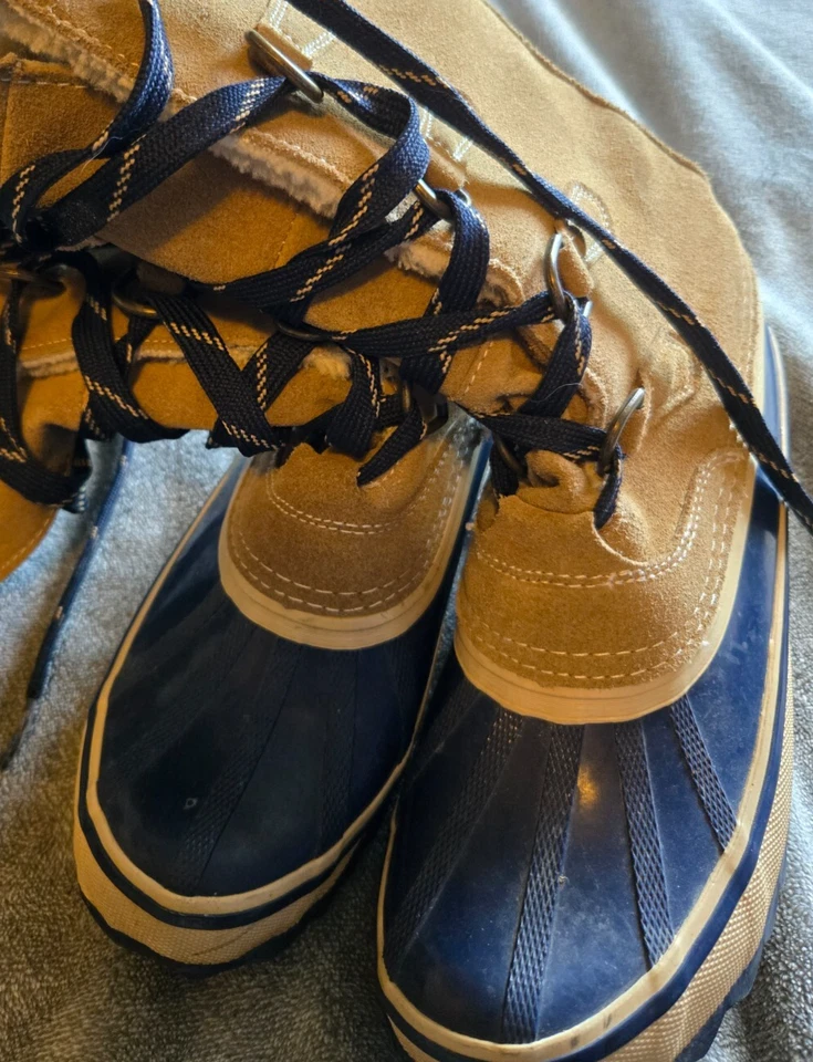 Cabela's - Forrado de Piel - Impermeable - Gamuza - Marrón Claro - Talla 7 - Botas de Invierno Foto 2 de 4