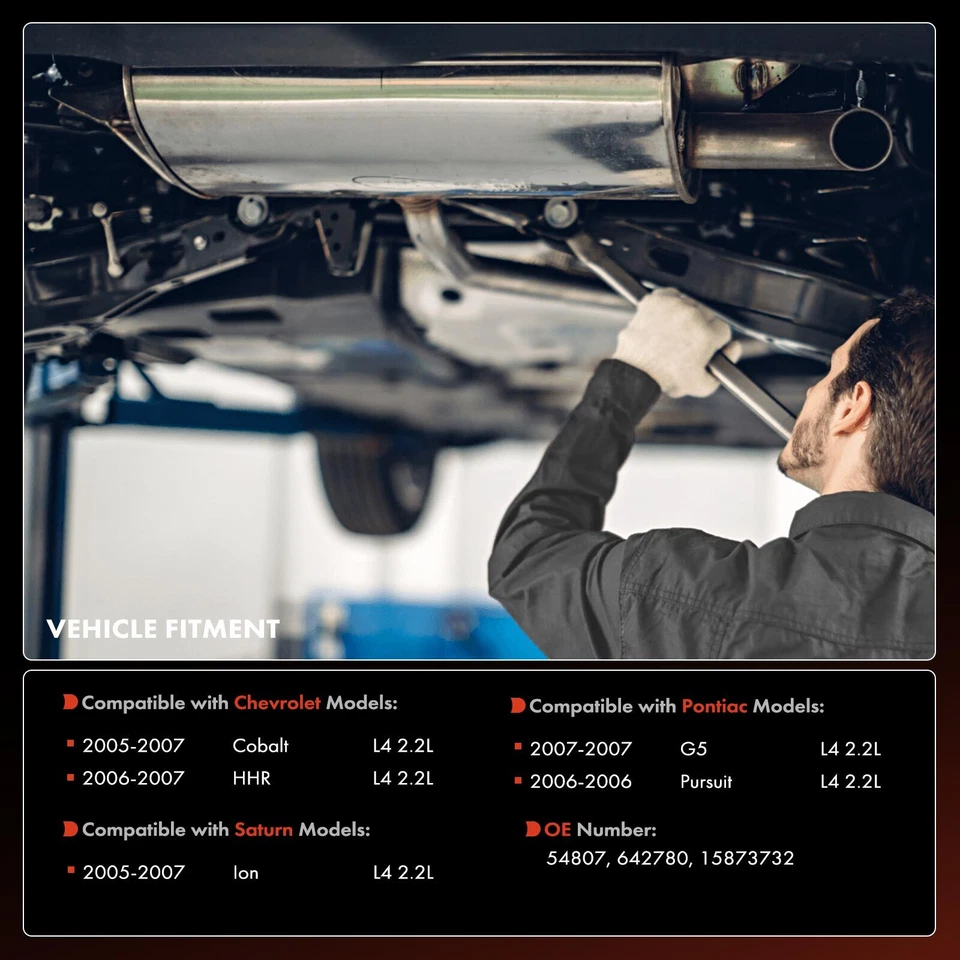 Convertidor catalítico de transmisión automática para Chevy Cobalt HHR Pontiac Pursuit G5 Saturn Foto 2 de 4