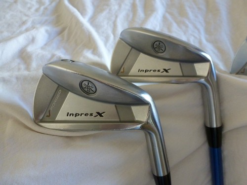 ENDO JAPAN Made 2013 YAMAHA Inpres X V Forged MRH Irons set 3-PW TOUR AD 75 REG - Picture 8 of 12