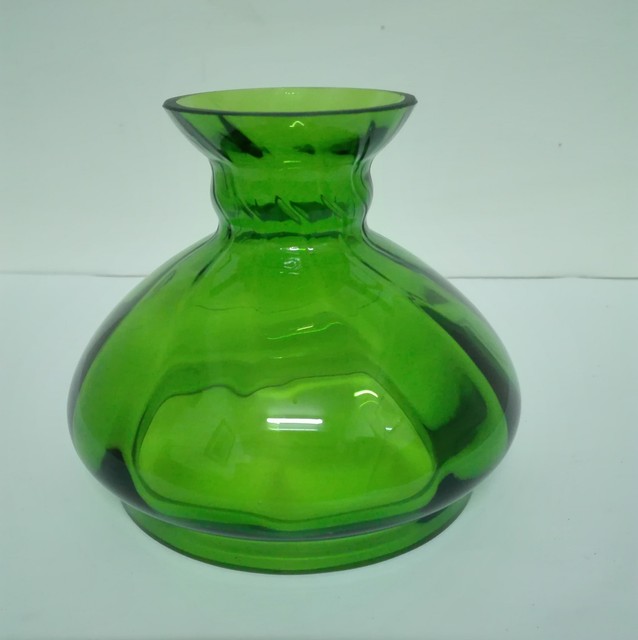 Vintage Dry Green Glass Lamp Shade Fitter 3 7/8" (10 cm) eBay