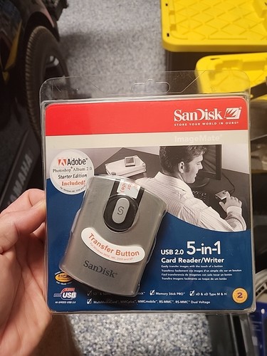 SanDisk ImageMate USB 2.0 Compact Flash Card Reader/Writer New Computer Memory - Picture 2 of 7