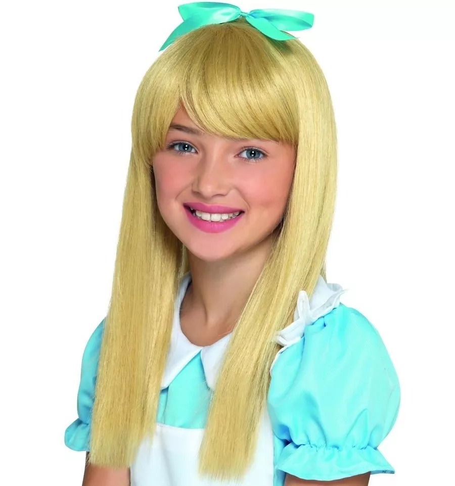 Kids blonde wig deals