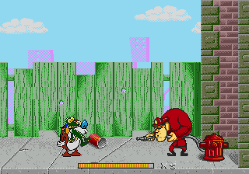 Ren And Stimpy Stimpy's Invention - Sega Genesis Game - Picture 6 of 8