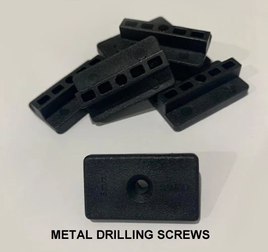 Deck Clips + Self Drilling Metal Screw Composite Deck Hidden Decking Clip Tex