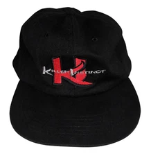 Rare KILLER INSTINCT Vintage Hat Adjustable Cap Unique Strap Video Game Promo