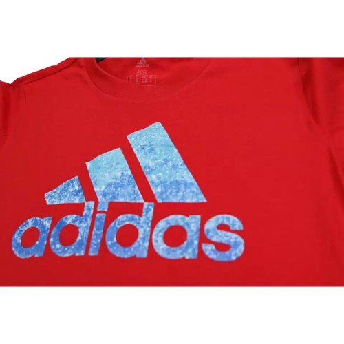 adidas Women's Badge of Sport Cotton Logo T-Shirt Scarlet, Scarlet, Red, S - Picture 3 of 3