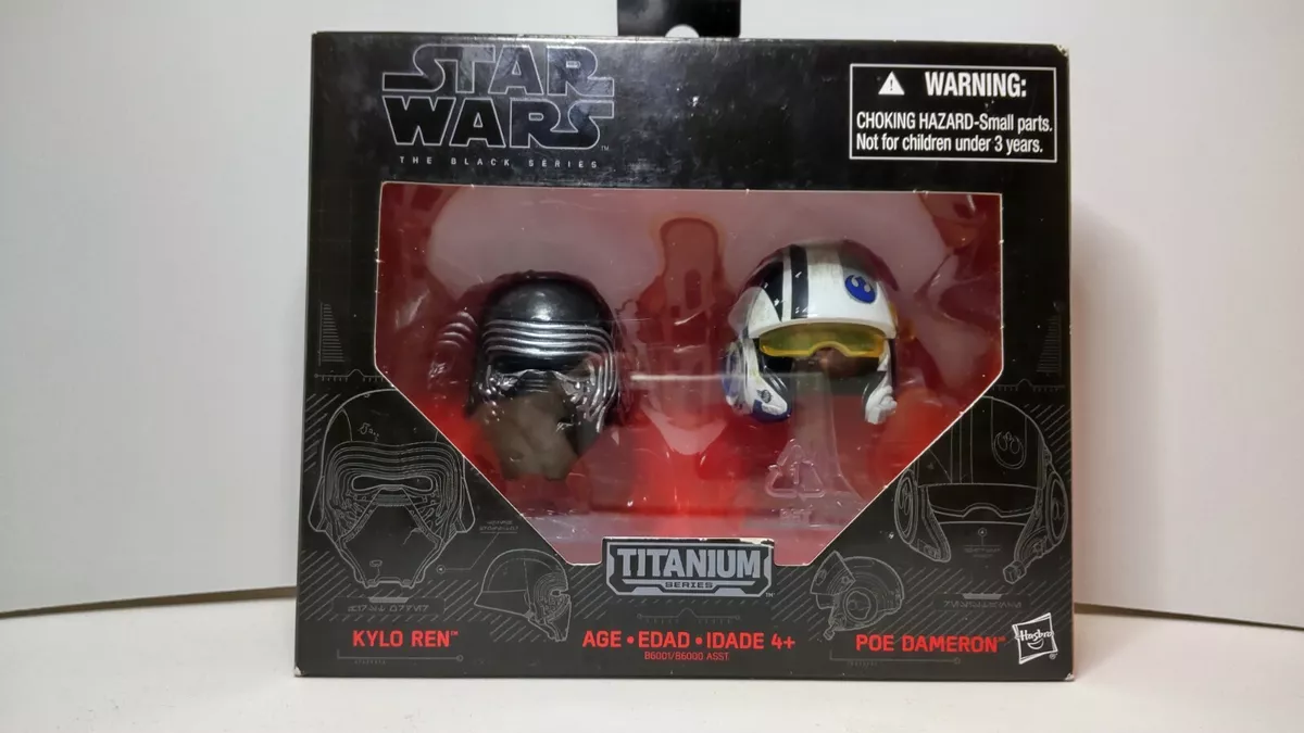 HASBRO Star Wars Black Series Titanium Diecast Helmets Kylo Ren