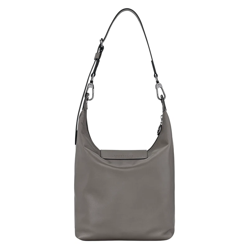 Bolso de Hombro LONGCHAMP Le Pliage Xtra M Gris Original $565 NUEVO Foto 4 de 4