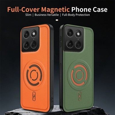 Magnetic PU Leather Back Case For Motorola Signature edge 70 Ultra X70 Air Pro
