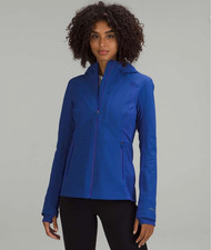 NWT Lululemon Cross Chill Jacket PSYH Size 2 BRAND NEW BLUE Running Hoodie
