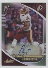 2020 Absolute Rookie Signatures Green Spectrum 23/25 Antonio Gibson Auto 01dg