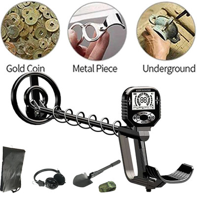 Professional Metal Detector High Accuracy Gold Detector Set Waterproof Hunter