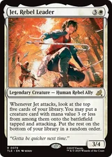 Jet, Rebel Leader (FOIL) x1 - MTG Avatar: The Last Airbender Eternal TLE #78