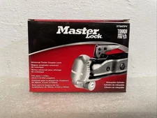 Master Lock 379ATPY Universal Trailer Hitch Coupler Rekeyable Lock New