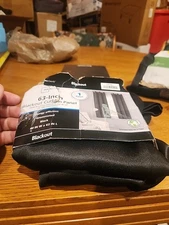 Mainstays 63”  Room Darkening Grommeted Blackout Panel 40" X 63" Black 1 Count