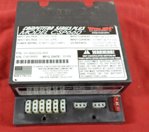 Whelen Competitor Series Plus Strobe Amp Model CSP660 DPS public safety #B16