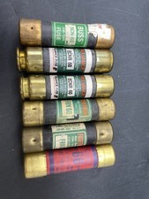Cartridge Fuses Buss, Eagle, Reliance Fusetron 60 Amp 250v 6 Lot New