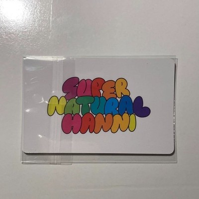 NewJeans HANNI Supernatural weverse PC Photocard Tradingcard New