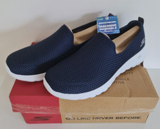 NEW - Women's Skechers Go Walk Joy 15600 Slip On Trainers - Navy - UK 5 / EU 38