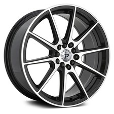 Impact Racing 503 Wheel 18x8 38 5x114.3 73.1 Black Single Rim