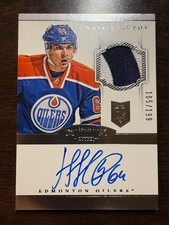 2013-14 Panini Dominion Nail Yakupov Patch Auto RC 105/199 (#200)