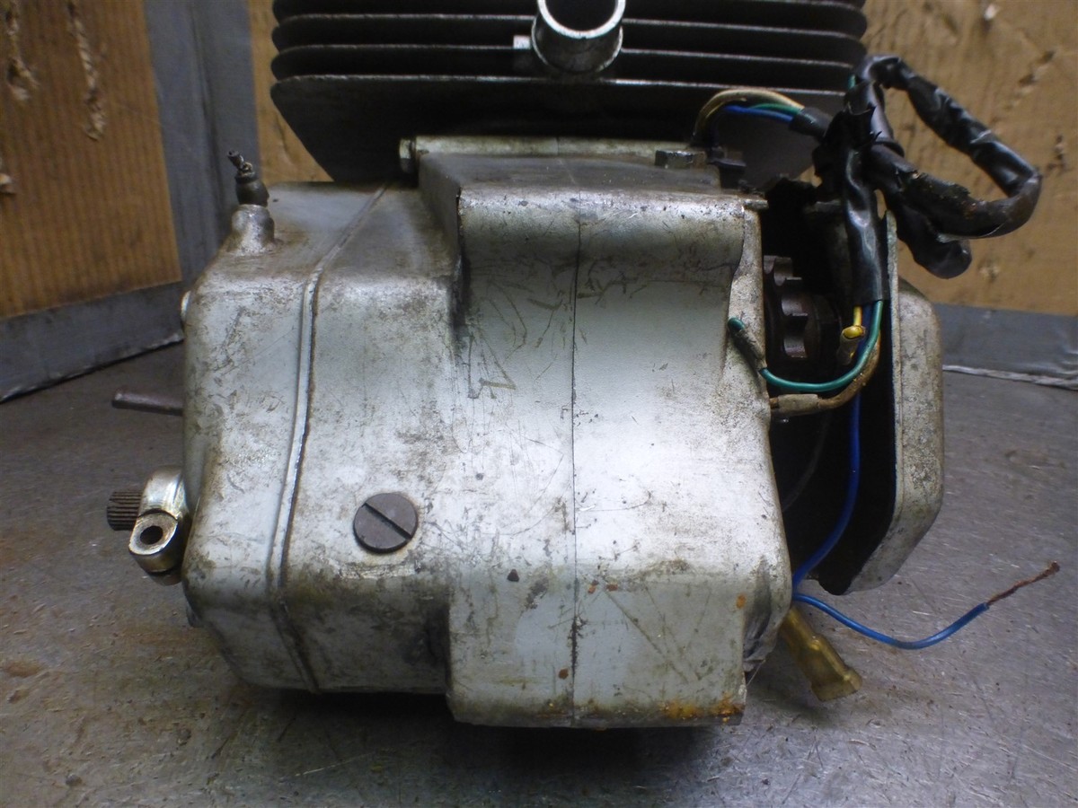 1973 Sachs Penton 125 SM0599! engine motor compression untested