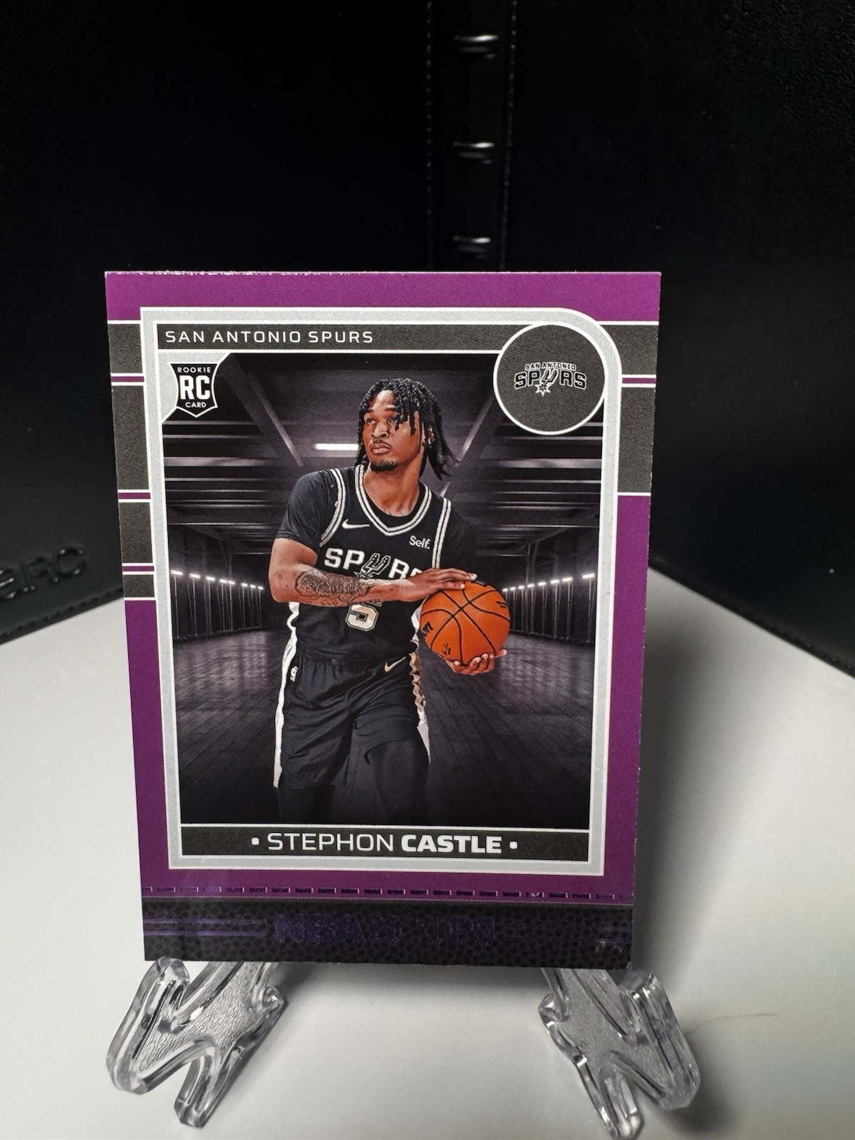 2024-25 Panini Nba Hoops - Rookies Stephon Castle #234 Purple (RC)