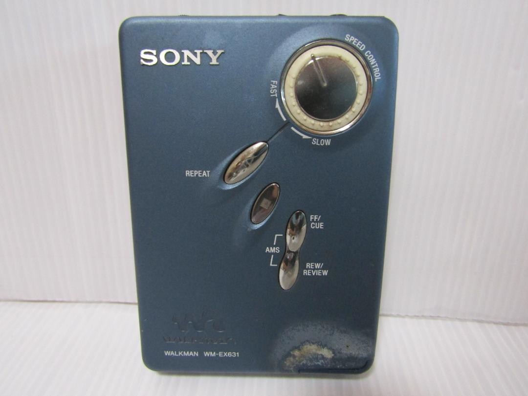 Sony Walkman WM-EX631 Portable Cassette Player For Parts or Repair