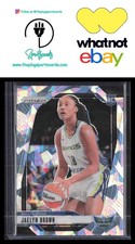 2024 Panini Prizm WNBA #31 Jaelyn Brown Ice Prizms RC Dallas Wings