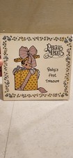 Vintage Precious Moments Baby's First Treasure with 1/10 oz Fine Silver Coin