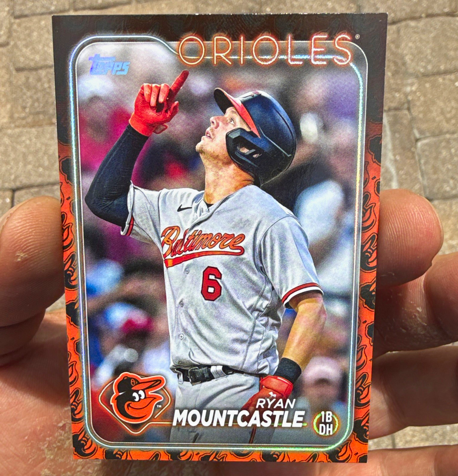 2024 Topps Series 1 - Ryan Mountcastle #34 Team Color Border