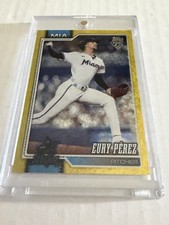 2026 Topps Series 1 Eury Perez Gold Shimmer /399 #285 All Star Game