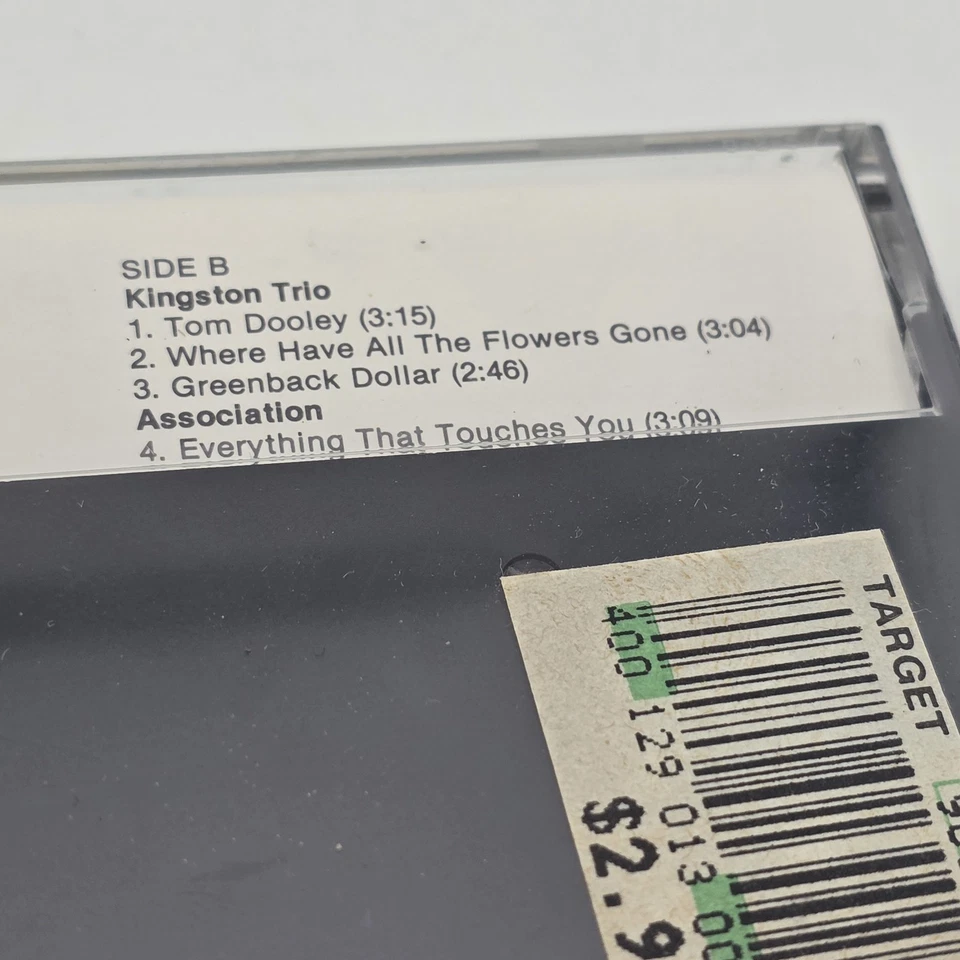 The Association - Kingston Trio- Top Hits Cassette - Sealed - **Buy2Get1Free** - Image 4 of 4