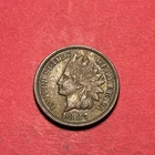 (1) Beautiful Antique 1887 Indian Head Cent/Penny CHOICE VF-VERY FINE