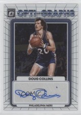 2022 Panini Donruss Optic Opti-Graphs 65/99 Doug Collins #OG-DCL Auto HOF 11p9