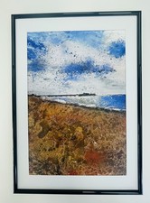 Wall Art Print, Brighton Pier Coastline , Home Decor, Original Artwork, Framed.