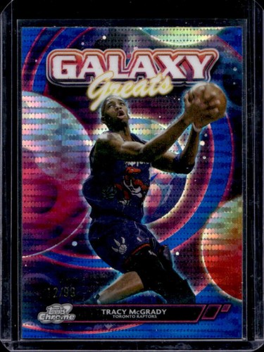 2025 Topps Cosmic Chrome Tracy McGrady Blue Moon Refractor (RAW)
